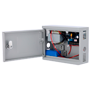 Strømforsyning til adgangskontrol - Konfigurerbar NO/NC - DC output 12.8V / 1.8A - Metalboks med lås - Overflademontering
