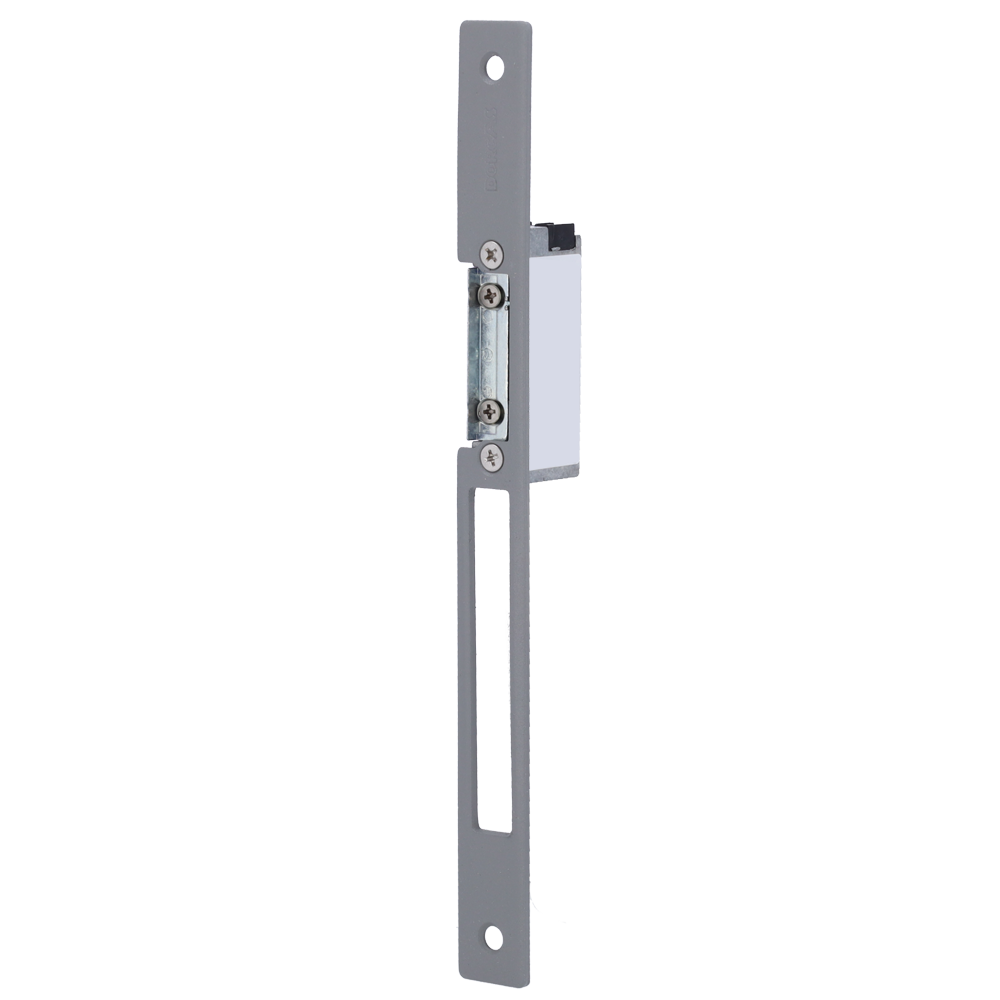 Dorcas elektriske døråbnere - Til enkeltdør: Justerbar radial bolt - Fail Secure (NO) åbningsmodus - Holdekraft 330 kg - AC/DC strømkilde 10-24V - Socket og fri passage
