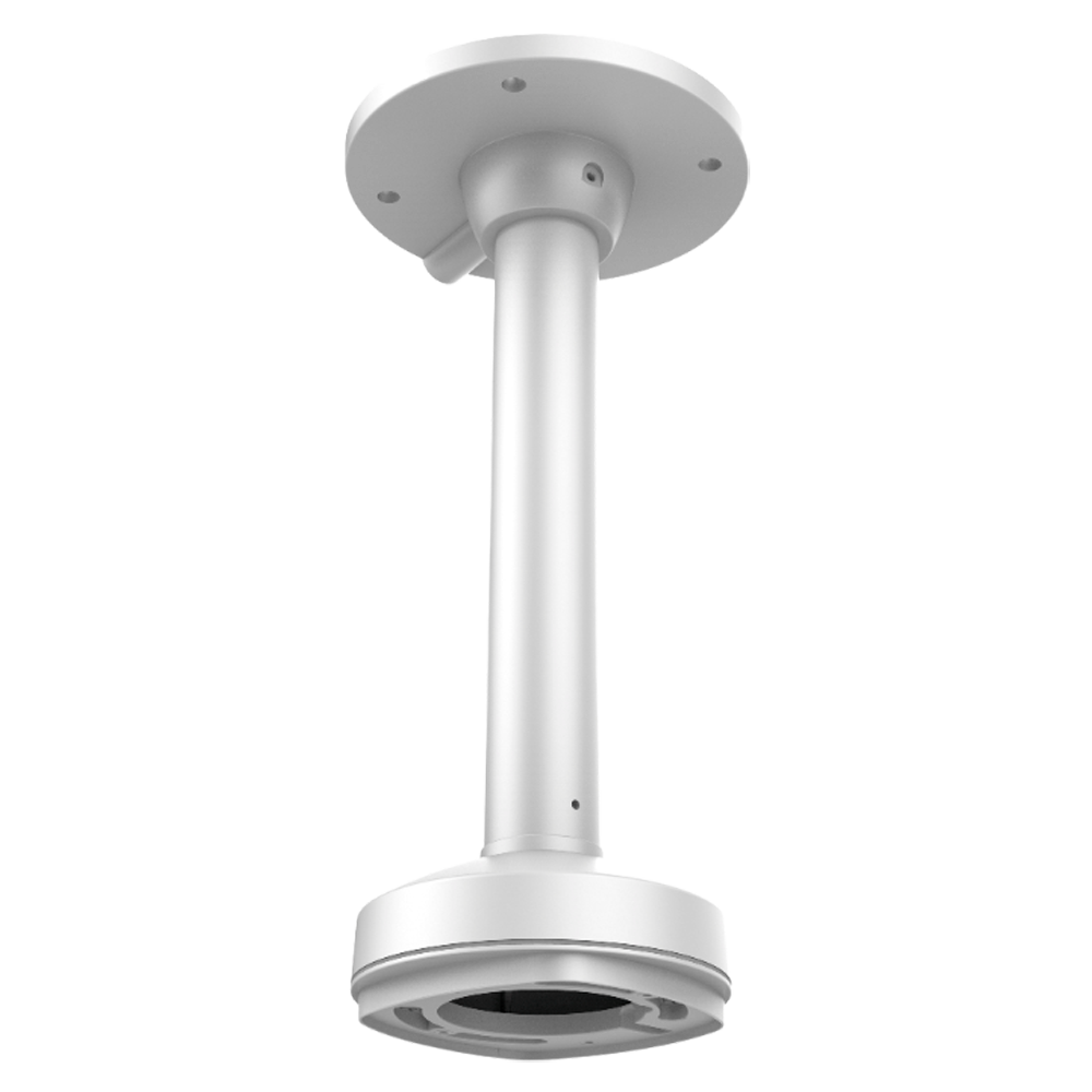 Loftbeslag - Højde 573 mm x 150 (Ø) mm - Egnet til udendørs brug - Hvid farve - Lavet af aluminium - Kabelgennemføring