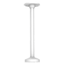 Loftbeslag - Højde 545,7 mm x 150 (Ø) mm - Egnet til udendørs brug - Hvid farve - Lavet af aluminium - Kabelgennemføring
