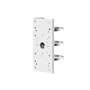 Stolpemontering - Til bullet-kameraer - Diameter område 67~127 mm - Rustfrit stål med anti-korrosionsbehandling - Egnet til udendørs brug - Hvid farve 250 (H) x 127 (B) x 46 (H) x [%VAR%] (D) mm