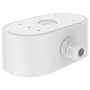 Junction box - Egnet til dual lens kamera - Aluminiumslegering - Hvid farve - Kabelgennemføring - 176,1 mm (b) x 123,7 mm (h) x 65 mm (d)