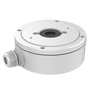 Junction box - Til dome kameraer - Egnet til udendørs brug - Væg- eller loftmontage - Hvid farve - Kabelgennemføring