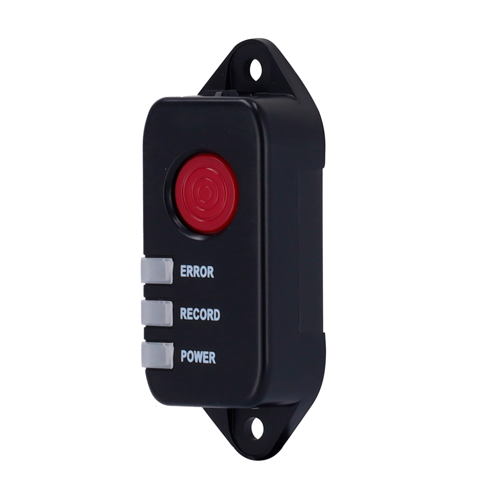 Hikvision - Panikknap - Til Hikvision indbyggede DVR'er - Integreret G-sensor - Integreret IR modtager - Integreret gyroskop