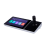 Hikvision IP Keyboard - Dobbelt interface: direkte eller netværk - 10,1" TFT LCD skærm - IP netværk med RJ45 stik - 4-akset joystick - Gem billeder lokalt via USB