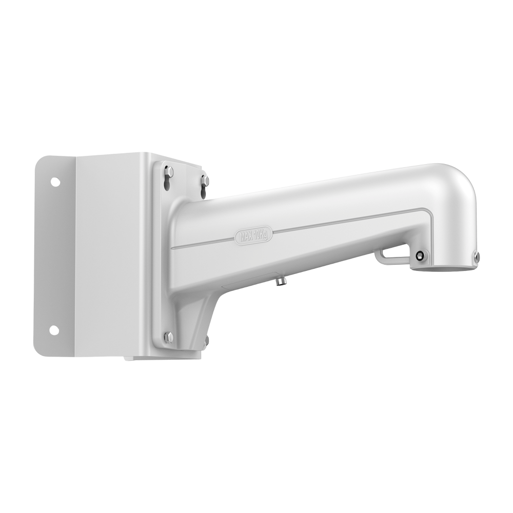 Hjørnebeslag - Til speed domes - Til udendørs brug - Til hjørneinstallation - Hvid farve - 194 (H) x 176.8 (B) x 417.8 (D) mm