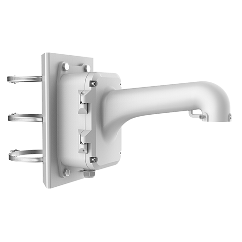 Lodret stolpemontering - Fordelingsboks - Egnet til udendørs brug - Egnet til stolpeinstallation - Hvid farve - 314 mm (H) x 194,9 (B) mm x 456,5 (D) mm