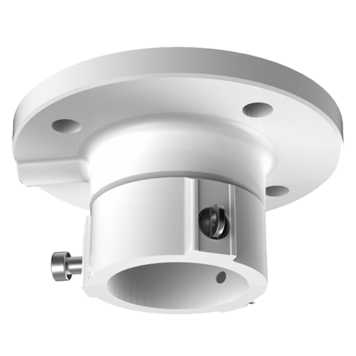 Loftbeslag - Til dome kameraer - Egnet til udendørs brug - Hvid farve 57 (H) x 116,5 (Ø) mm - Kompatibel med Hiwatch Hikvision - Kabelgennemføring