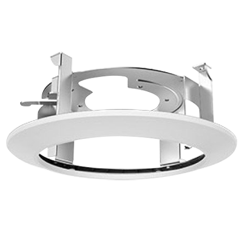 Kamerabeslag til loftmontering - Til dome kameraer - Indendørs brug - Hvid farve - Aluminiumslegering og ABS - 94.3 (H) x 194 (Ø) mm