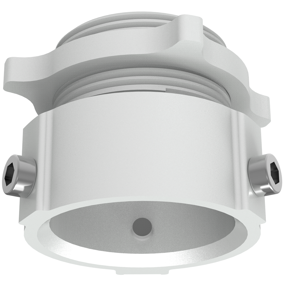 Monteringsadapter - Til speed dome kameraer - Aluminiumslegering 6061 - Φ75 mm × 53 mm
