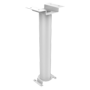 Loftbeslag - Til motoriserede domekameraer - Hvid - Kabelgennemføring - 335 mm (H) x 84 mm (B) x 124 mm (D)