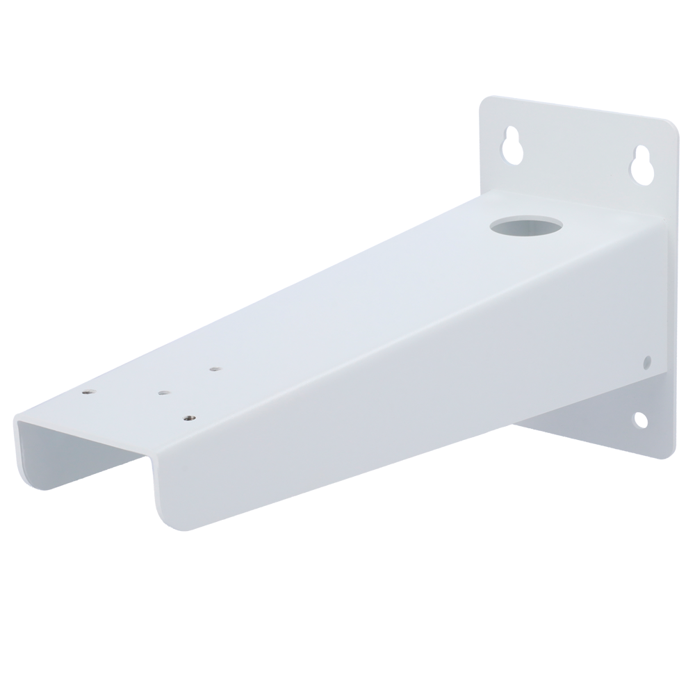 Vægbeslag - Bæreevne 15 kg - Til udendørs brug - Hvid - Galvaniseret stål - 200 (H) x 130 (B) x 403 (D) mm