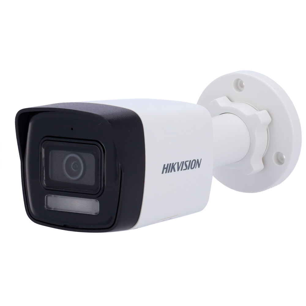 Hikvision - Value Range IP Bullet Kamera - Opløsning 6 Megapixel (3200x1800) - 2.8 mm Objektiv - Hybrid lys rækkevidde 30 m | Integreret mikrofon - Bevægelsesdetektion 2.0 | PoE (IEEE802.3af)