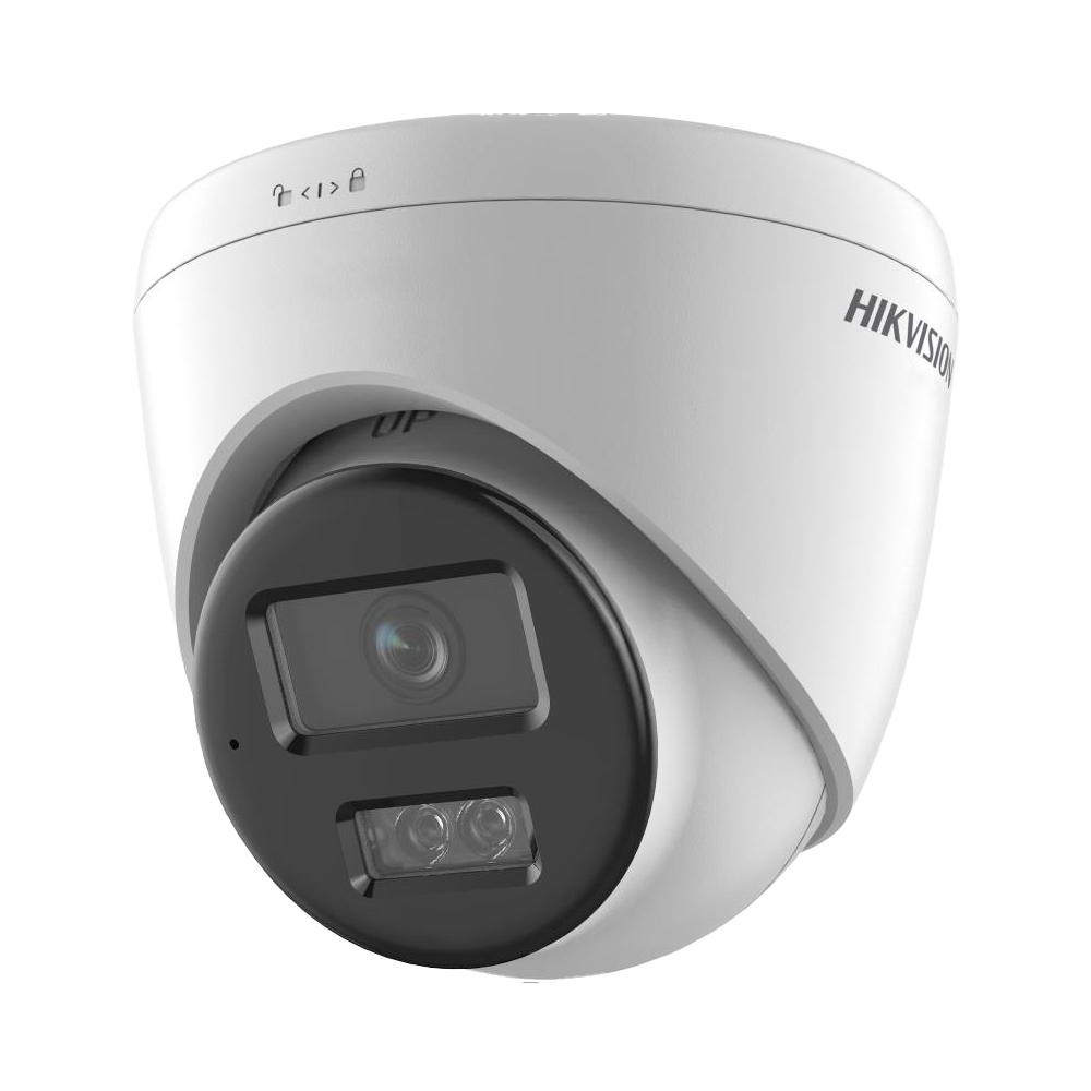 Hikvision IP Turret kamera - Value Range - 6 MP | Linse 2.8 mm - IR 30 m | WDR 120 dB | Indbygget mikrofon - PoE | H.265+| IP67 Bevægelsesdetektion 2.0 - WEB, CMS Software, Smartphone og NVR