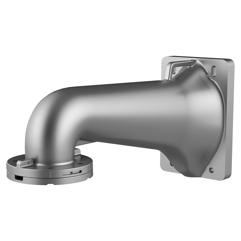 Vægbeslag - Aluminiumslegering - Vægt 1,9 kg - 189 (H) x 124 (B) x 397 (D) mm - Egnet til udendørs brug - Platinumgrå farve