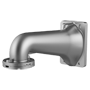Vægbeslag - Aluminiumslegering - Vægt 1,9 kg - 189 (H) x 124 (B) x 397 (D) mm - Egnet til udendørs brug - Platinumgrå farve