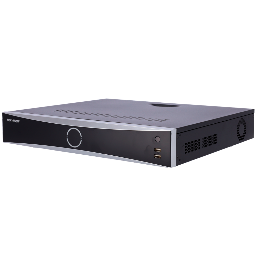 Hikvision - PRO Range - NVR optager 16 IP CH - Maksimal opløsning 32MPx : Alarmer : AcuSense - Båndbredde 192 Mbps | Understøtter 4 harddiske - AcuSeek, tekstbaseret søgning op til 16CH