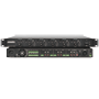 Mixer forstærker - 5 kanaler - Effekt på 5x60W - Forstærkning 100V - Lav impedans 4-16Ω