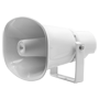 Aktiv lydhorn - Egnet til udendørs - Strømforsyning 16V/2.5A - Beslag inkluderet - Følsomhed 105dB - SPL max. 117dB