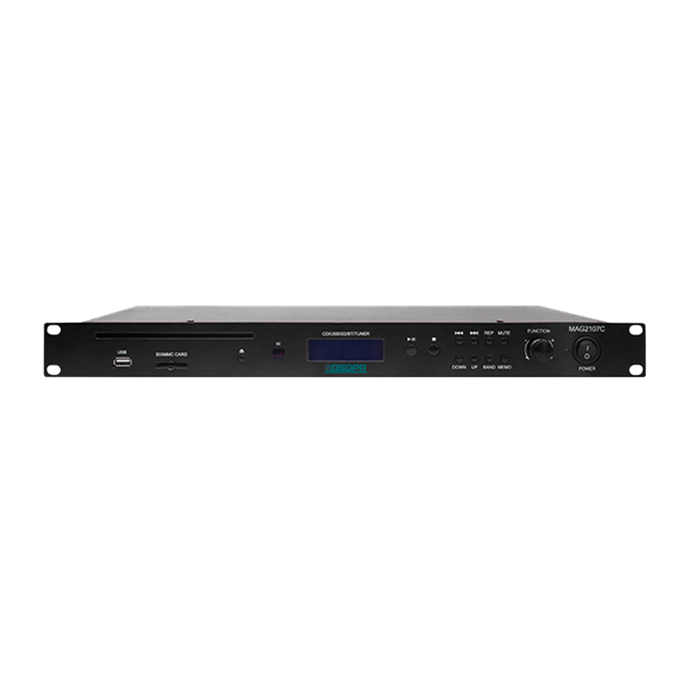 Multifunktionsafspiller - CD, USB, SD og Bluetooth kompatibel - LCD-skærm