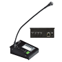 Kondensatormikrofon - Bordmikrofon - Kardioidt mønster - Udvælgelse af 5 zoner - Kompatibel med matrix DSPPA-MAG505