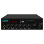 Mini digital mixer - Forstærker 100V - USB Player / FM Radio / Bluetooth - Effekt 35W - Line udgang - Understøtter fjernbetjening