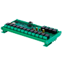 Dataindsamlings- og kontrolmodul - 16 digitale indgange. 16 relæudgange (NO/NC) - Protokoller: Modbus/TCP, TCP/IP, UDP, HTTP,... - Integreret webserver - Ethernet Port 10/100 Base-TX | WiFi Port - DIN skinne montering