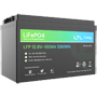 Stationært batteri - Kapacitet 1280Wh - LiFePO4 12V / 100Ah - 3000 livscyklusser - Op til 16 enheder parallelt - IP 65