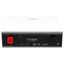 Stationært batteri - Kapacitet 5120Wh - LiFePO4 51.2V / 100Ah - 6000 livscyklusser - Op til 50 enheder parallelt - Kompatibel med de fleste invertere