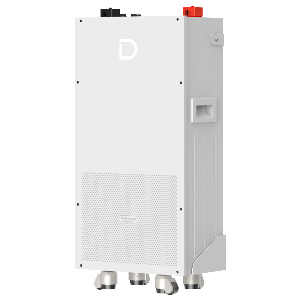 Stationært batteri - Kapacitet 14336Wh - LiFePO4 51.2V / 280 Ah - 10 års levetid - Op til 50 enheder parallelt - Kompatibel med de fleste invertere