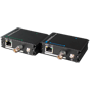 IP extender coaxial kabel | PoE - Passiv - Transmitter og receiver - Tillader transmission af 1 IP kanal - Maksimal afstand 500 m - Båndbredde op til 100 Mbps