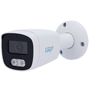 EASY-P AI IP Bullet Kamera - 4MP | Linse 2.8 mm - IR 25 m | Mic - AI til Mennesker og/eller Køretøjer - Understøtter UMD og Motion Detect 2.0 - IP67 | PoE | P2P | Metal