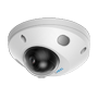 EASY-P AI IP Dome Kamera - 5MP | Objektiv 2.8 mm - Dobbelt Belysning 25 m | Mikrofon - Plug & Play installation - AI til Personer og/eller Køretøjer - IP67 | PoE | IK08 | P2P | Metal