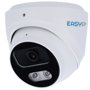 Turret IP AI EASY-P Turret IP Kamera - 4MP | Linse 2.8 mm - IR 25 m | Mikrofon - Plug & Play installation - AI til personer og/eller køretøjer - IP67 | PoE | P2P | Metal