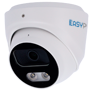 Turret IP AI EASY-P Turret IP Kamera - 8MP | Linse 2.8 mm - IR 40 m | Hvidt lys 30 m | Mikrofon - Plug & Play installation - AI til personer og/eller køretøjer - IP67 | PoE | P2P | Metal