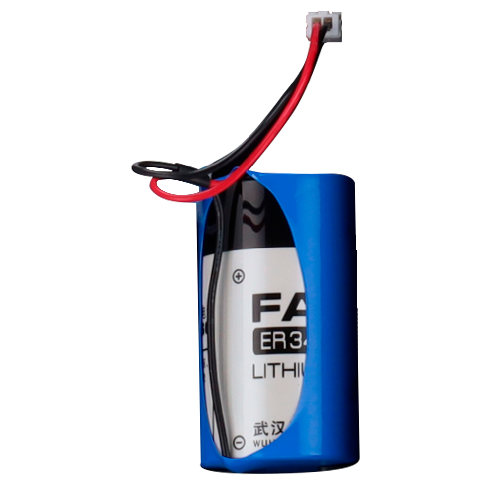 Batteri ER34615H - Spænding 3,6 V - Nominel kapacitet 19000 mAh - Let udskiftning