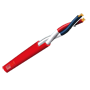 Afskærmet flettet kabelspole - Spole på 100 meter - Kobberleder 2x2.5mm2 - CPR certifikat Cca -1sb, a1, d1 - Certificeret EN 50575 - Modstand 8.3 Ω/Km