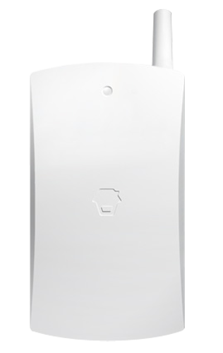 Glasbruds detektor - Trådløs - Ekstern antenne - Lavt batteri LED indikator - Detektionsrækkevidde 7 m - Inkluderer 12V transformer