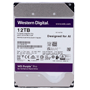 Western Digital PRO harddrive - Kapacitet 12 TB - SATA interface op til 272 MB/s - Model WD122PURP - Designet til DeepLearning løsninger - Understøtter op til 32 AI streams