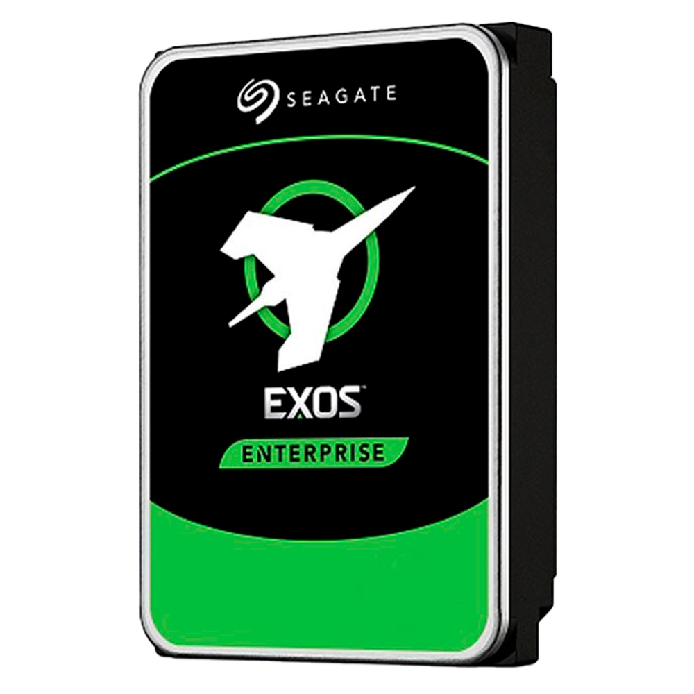 Seagate Exos harddisk model ST16000NM003G - Kapacitet 16 TB - SATA interface 6 GB/s - Specielt til videooptagere - Løs eller installeret i DVR - Refurbished, i perfekt funktionsdygtig stand