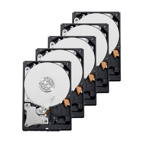 Seagate Skyhawk Harddisk - Kapacitet 8 TB - SATA interface 6 GB/s - Model ST8000VX004 - Specielt til videooptagere - Løs eller installeret i DVR