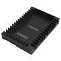 Harddisk Adapter 2.5" til 3.5" - Plastik - Op til 6Gbps - SATA I,II,III interface - Ubegrænset kapacitet - 147 x 101 x 26.3 mm
