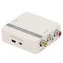 HDMI til AV konverter - 1 HDMI indgang - 1 AV udgang - PAL/NTSC udgangsopløsning - Video indgangsopløsning 1080p - Stereo audio udgang