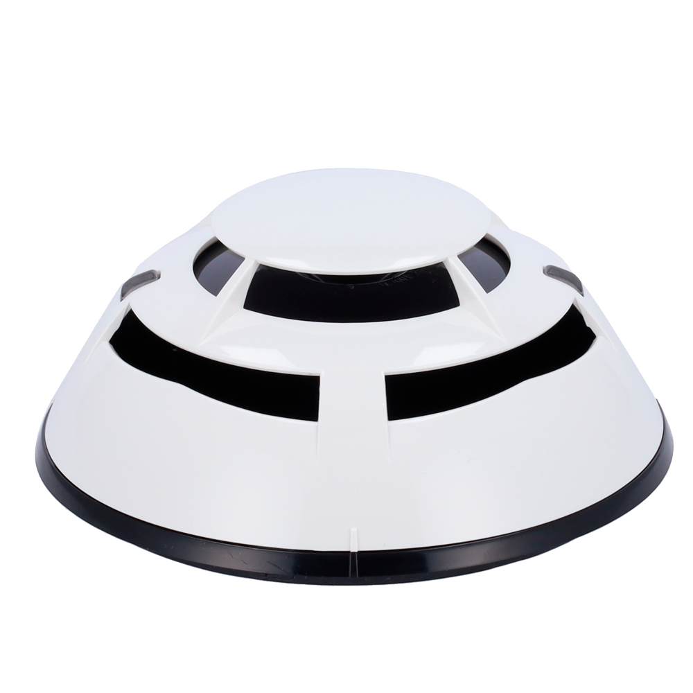 Avanceret Optisk Analog Detektor - Tovejs trådløs kommunikation - Op til 200m kommunikation - LED to-farvet (rød og grøn) med 360º synsfelt - Kompatibel med Argus Vega protokol - Inkluderer base - Certifikater EN54-7 og EN54-25