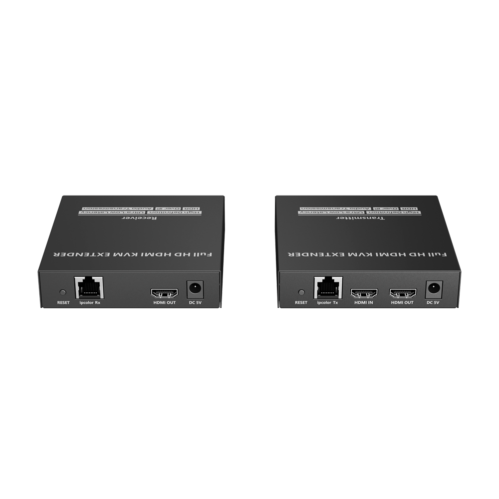 HDMI Signal KVM Extender - Rækkevidde 150 m - FHD opløsning - Understøtter 1 forbindelse:M - HDMI Loop out