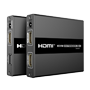 HDMI Signal KVM Extender - Rækkevidde 60 m - FHD opløsning - Tillader 1 forbindelser:1 - HDMI Loop out - POC - Kabel strømforsyning