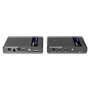 HDMI Signal KVM Extender - Rækkevidde 70 m - Opløsning 4K - Tillader 1 forbindelser:1 - HDMI Loop out - POC - Kabel strømforsyning