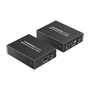 HDMI Signal KVM Extender - Rækkevidde 40 m - Opløsning 4K - Tillader 1 forbindelser:1 - POC - Kabel strømforsyning