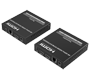 HDMI Signal KVM Extender - Rækkevidde 120 m - Opløsning 4K - Tillader 1 forbindelser:M - HDMI Loop out