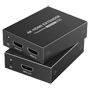 HDMI signal extender - Rækkevidde 50 m - Opløsning 4K - Tillader 1 forbindelser:1 - HDMI Loop out - POC - Kabel strømforsyning